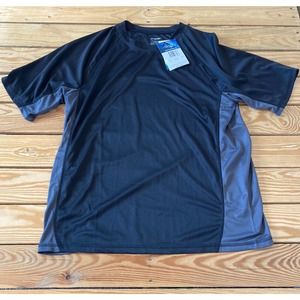 NWT Kanu Athletic Jersey Shirt Large Men’s Black Short Sleeve MSRP $28.50